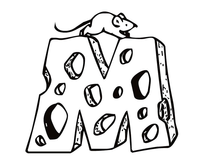 810x630 Cheese Coloring Pages Shippa.co