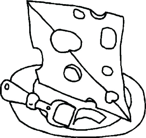 600x567 Cheese Coloring Pages Cheese Coloring Page Spectacular K E Cheese