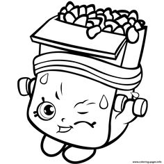 236x236 Print Cheesecake Shopkins Season 3 Coloring Pages Kids Shopkins