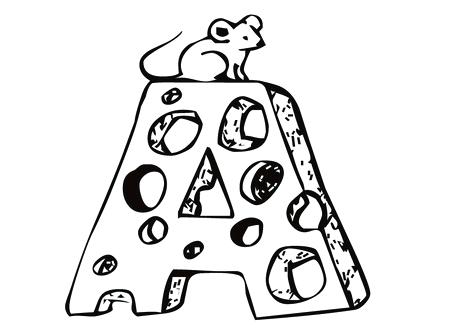 476x333 Slice Of Cheese Coloring Page Image Images Coloring Trend Medium