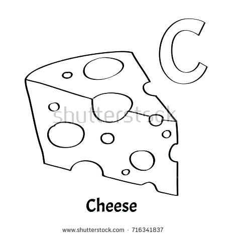 450x470 Vector Alphabet Letter C Coloring Page Stock Vector Vector