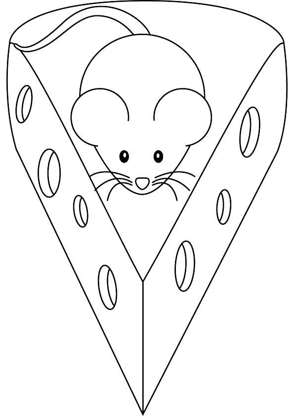 595x842 Cheese Coloring Page Cheese Coloring Page Mouse And Cheese