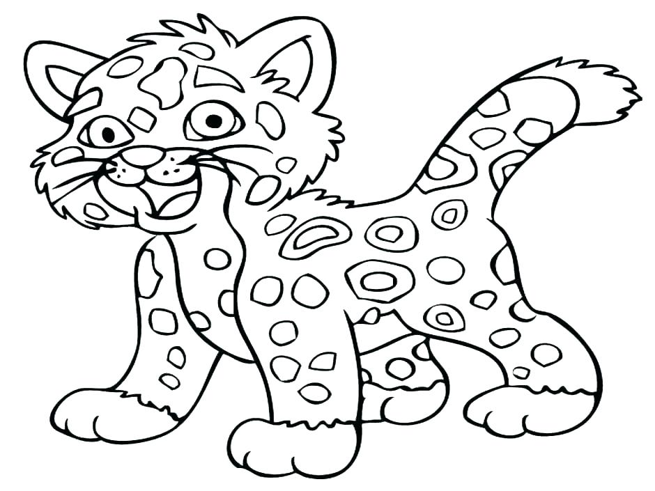 940x705 Cheetah Coloring Cheetah Coloring Pages For Kids Cheetah Coloring