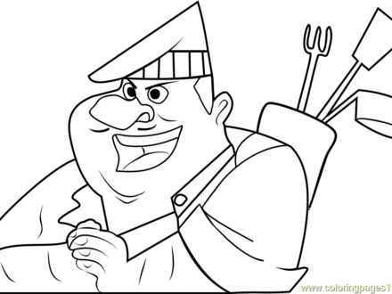 Chef Coloring Pages