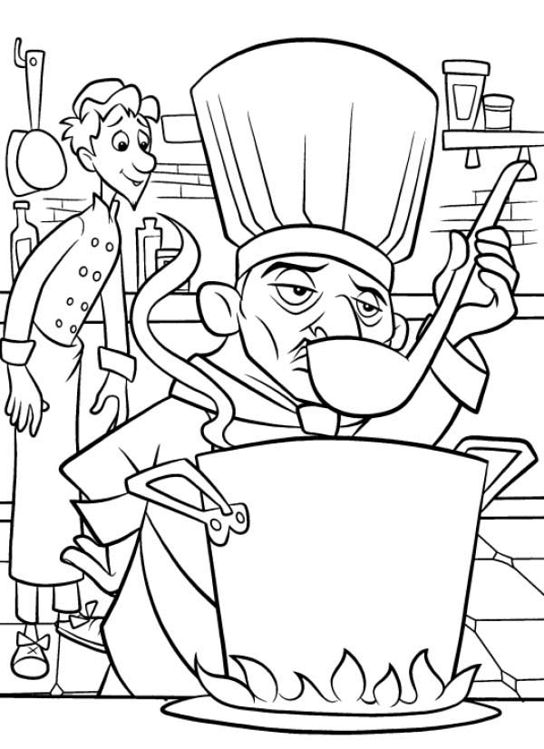 600x826 Chef Skinner Tasting Alfredo Linguini's Soup In Ratatouille