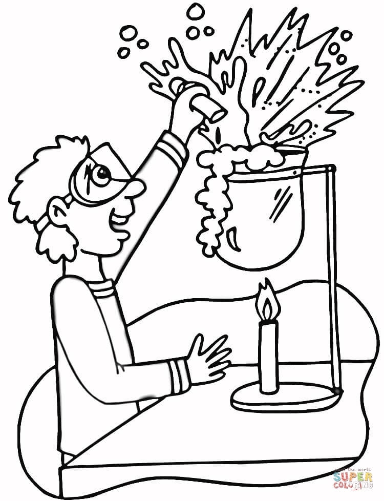 Chemistry Coloring Pages