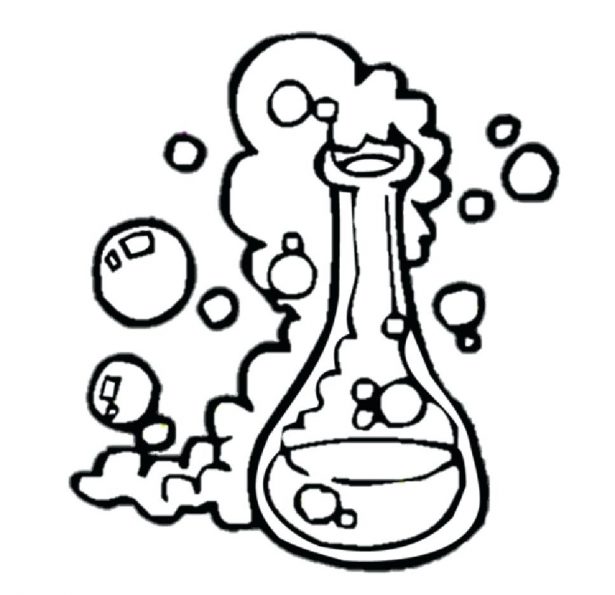 615x595 Chemistry Coloring Pages Kids Colouring In Page Seguridadip.co
