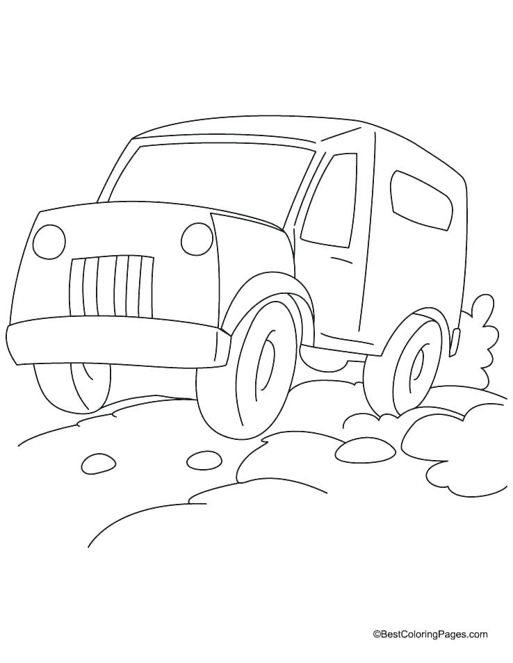738x954 Jeep Coloring Page Jeep Grand Cherokee Coloring Pages Cortefocal