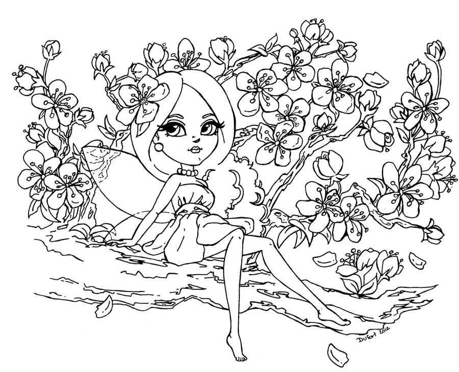 900x730 Cherry Blossom Coloring Pages Beautiful Cherry Blossom Coloring