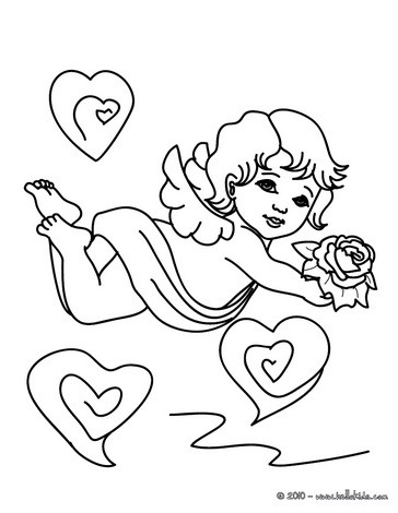 364x470 Valentine's Day Coloring Pages