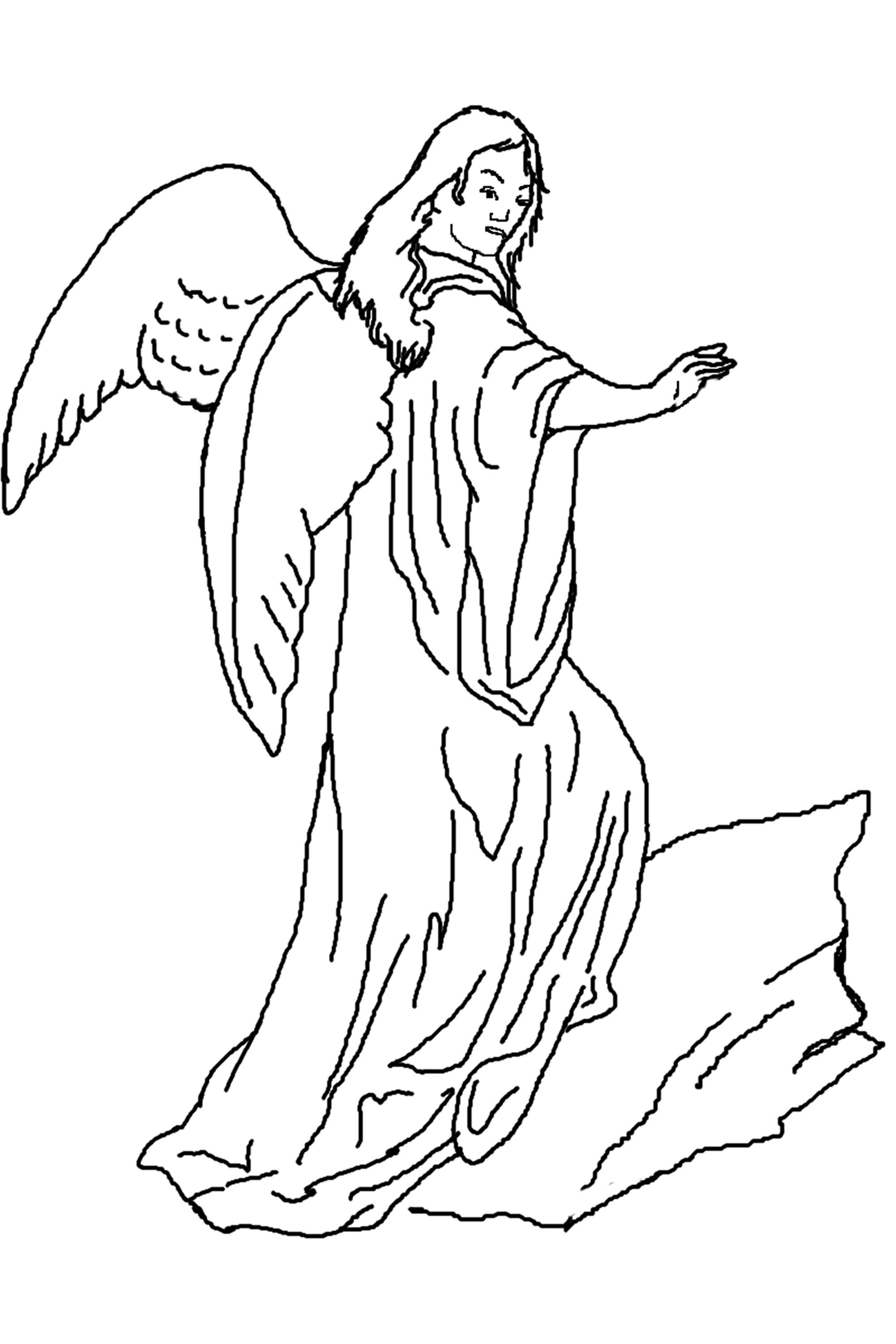 2000x3000 Cherub Angel Coloring Pages Bgcentrum