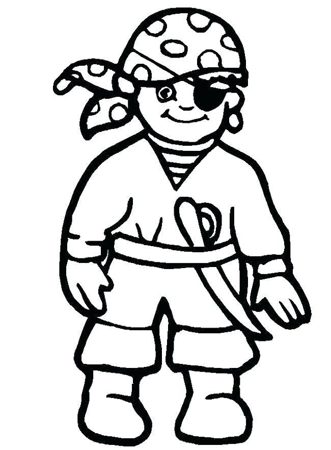 650x883 Pirate Treasure Chest Coloring Page
