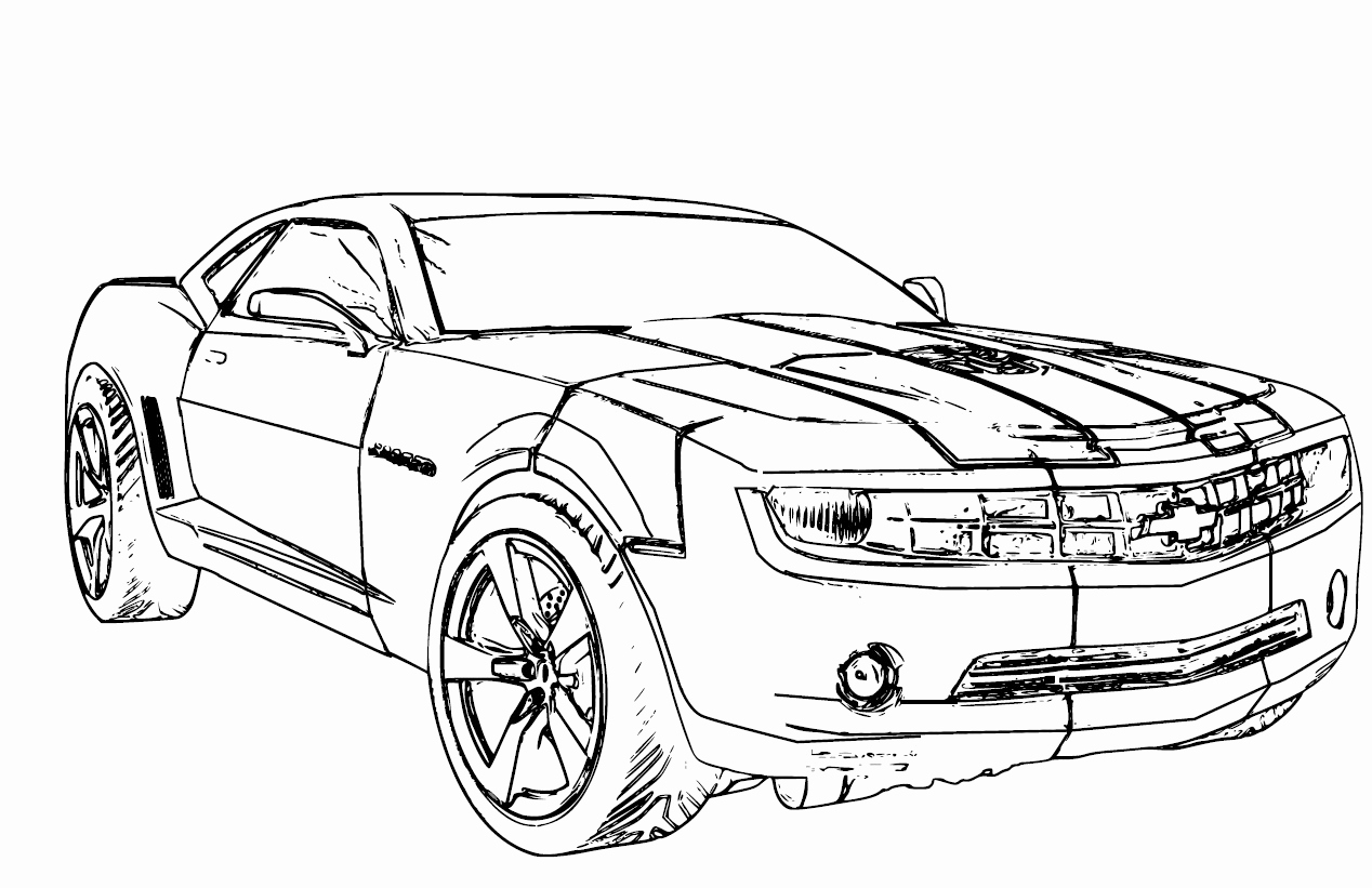 1268x821 Camaro Car Coloring Pages Collection Camaro Coloring Page Car
