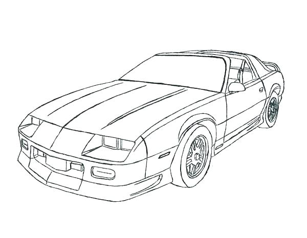 600x466 1969 Camaro Coloring Pages Printable Coloring Coloring Page