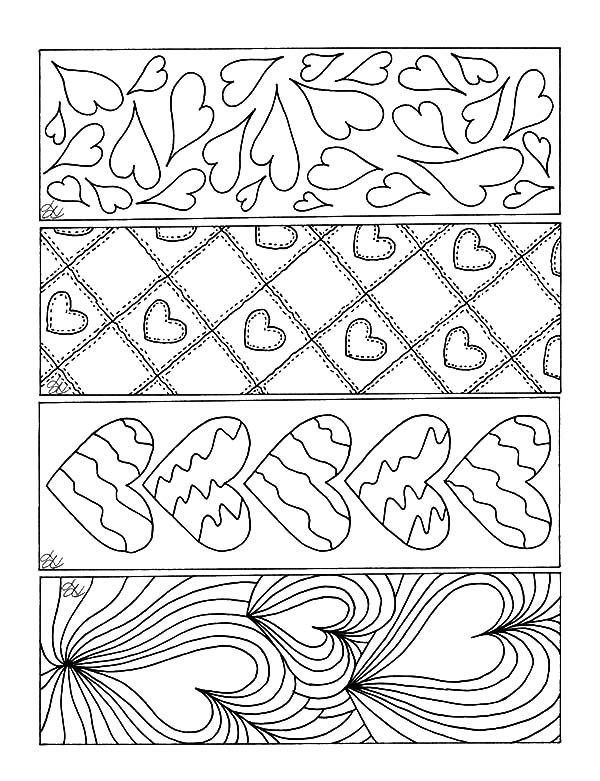 600x781 Book Marks Coloring Sheets Chevron