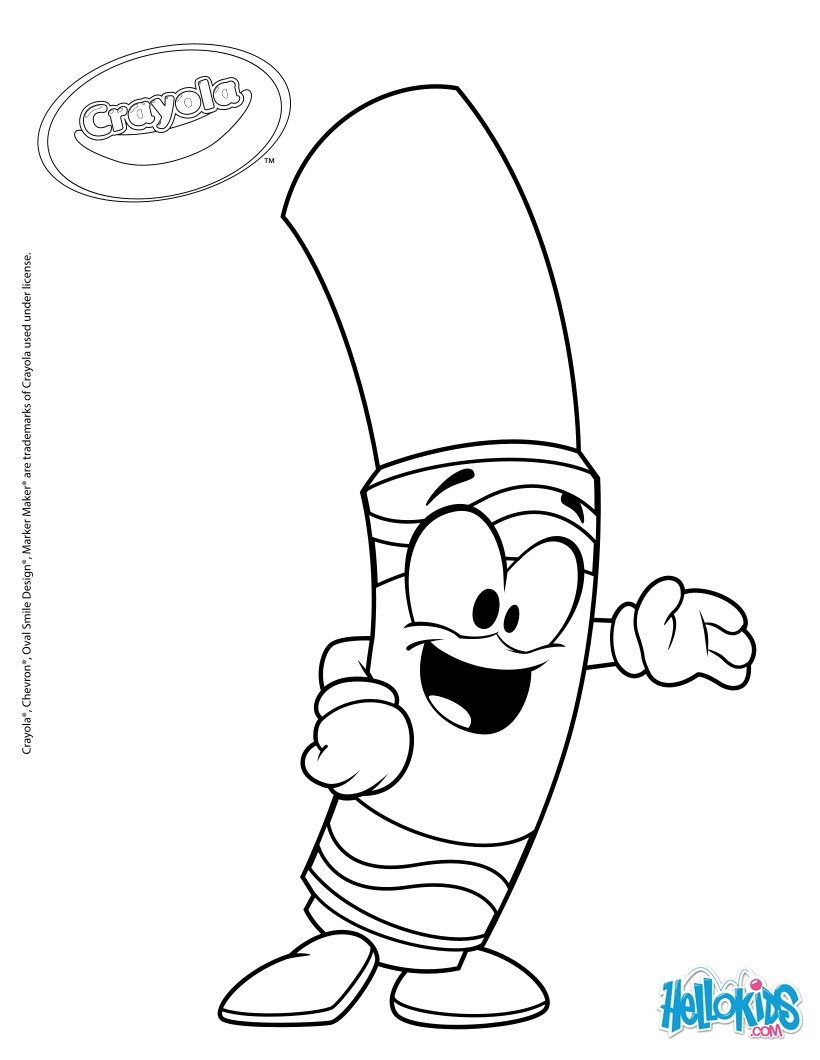 820x1060 Crayola 13 Coloring Pages