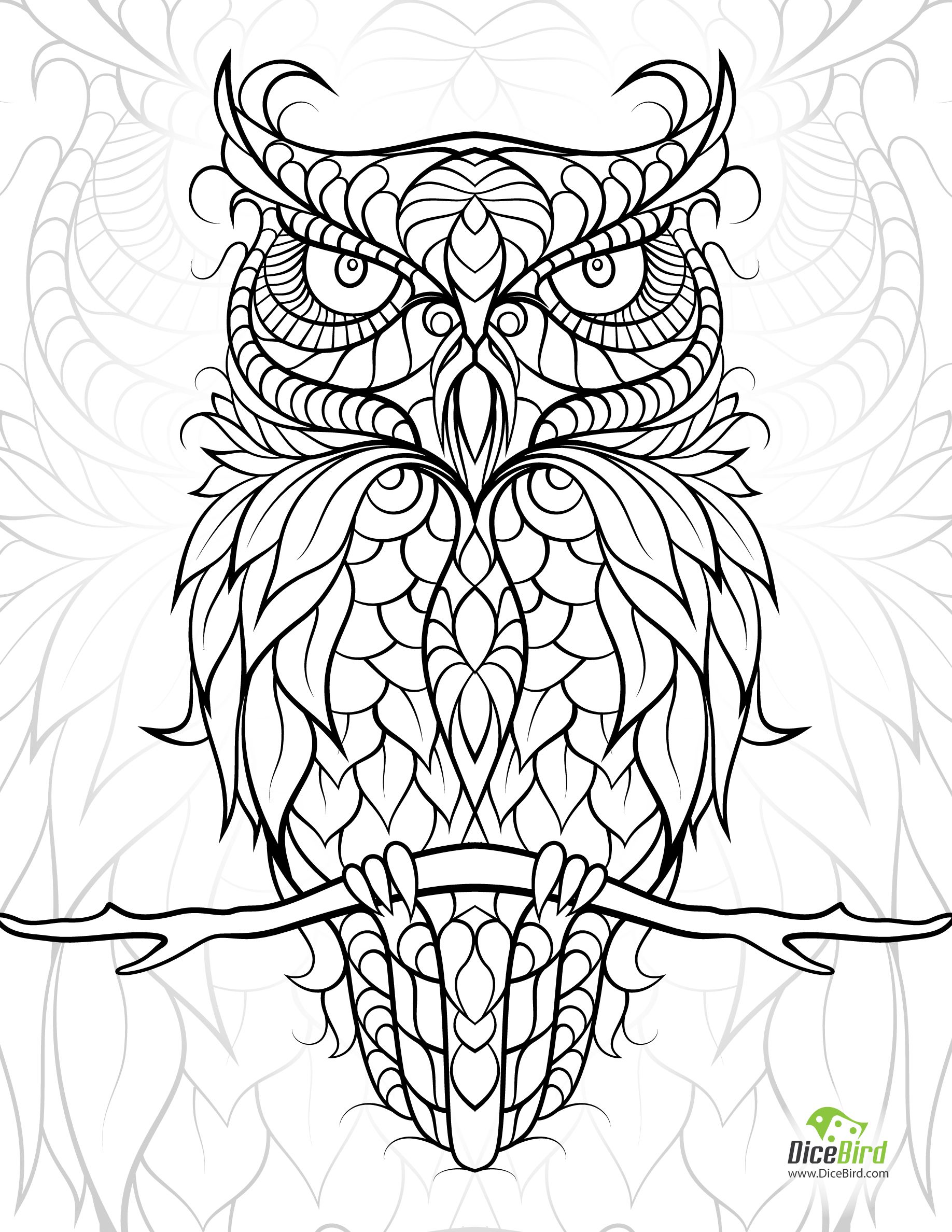 1836x2376 Fantastic Coloring Pages Of Chevron With Owls On It Looks Unique