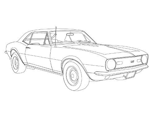 Chevy Nova Coloring Pages