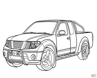 400x322 4x4 Truck Coloring Pages Page Image Clipart Images