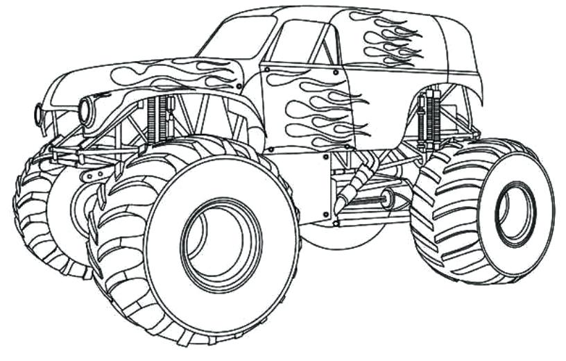 816x520 Pickup Trucks Coloring Pages Free Printable Pictures Chevrolet