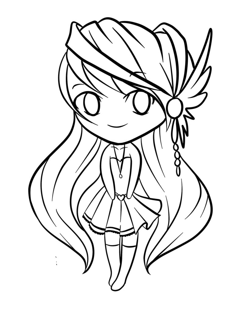 774x1032 Chibi Animals Coloring Pages Naruto Chibi Coloring Pages