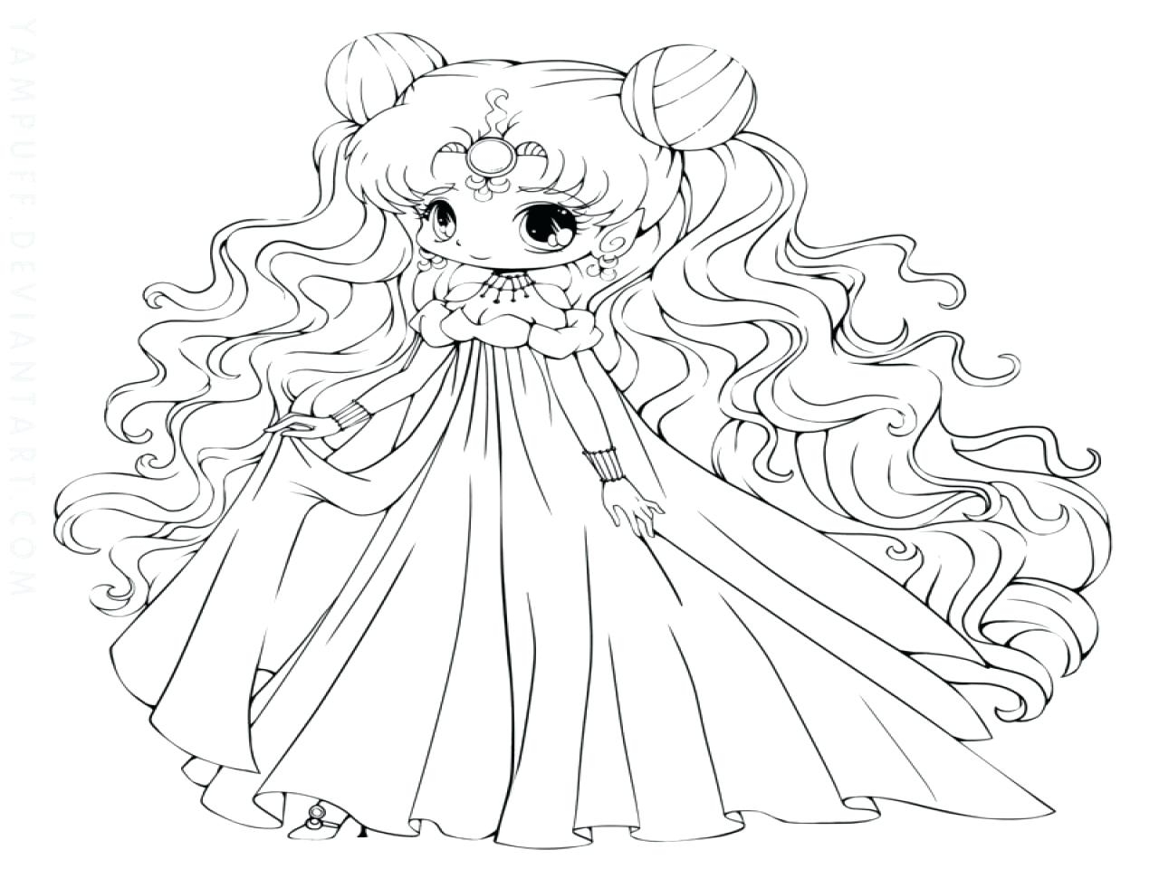 1280x960 Fresh Chibi Princess Coloring Pages Design Printable Coloring Sheet
