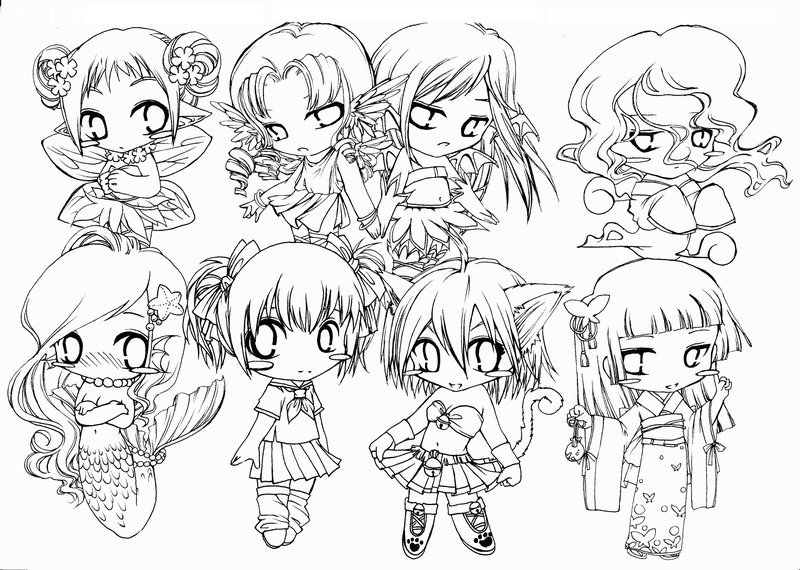 800x570 Cute Chibi Coloring Pages Free Coloring Pages For Kids (2