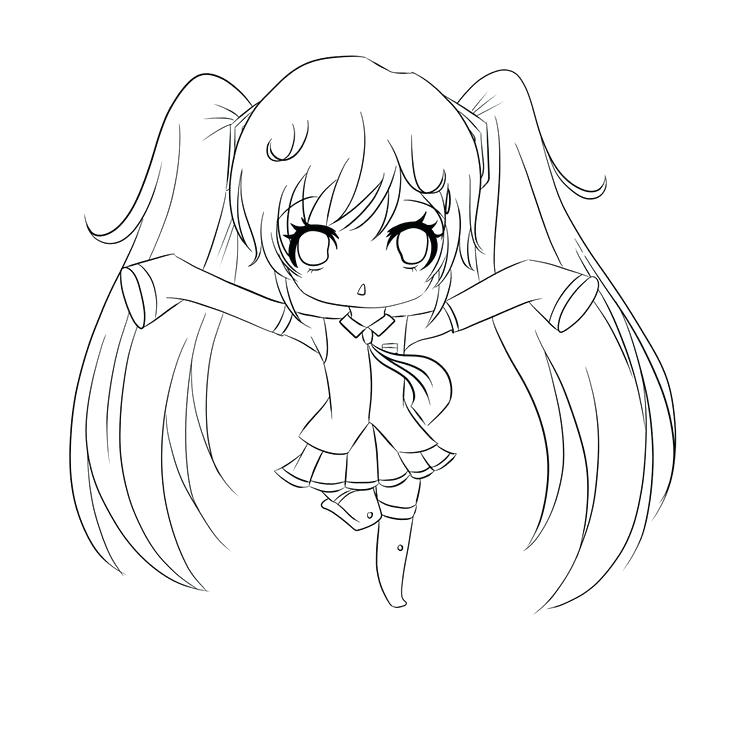 736x736 Chibi Coloring Page Kids Free Printable Coloring Pages