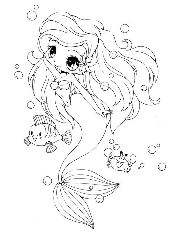 600x820 Chibi Coloring Pages To Download And Print For Free