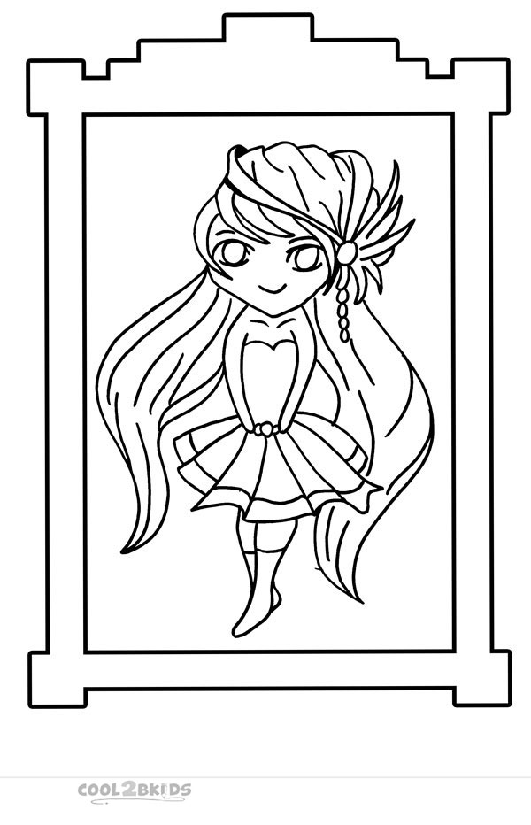 600x932 Printable Chibi Coloring Pages For Kids Cool2bkids