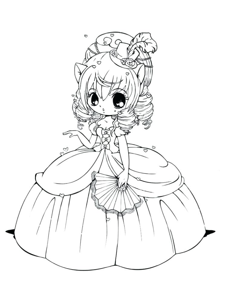 768x960 Chibi Coloring Page Anime Coloring Pages Chibi Cat Coloring Pages