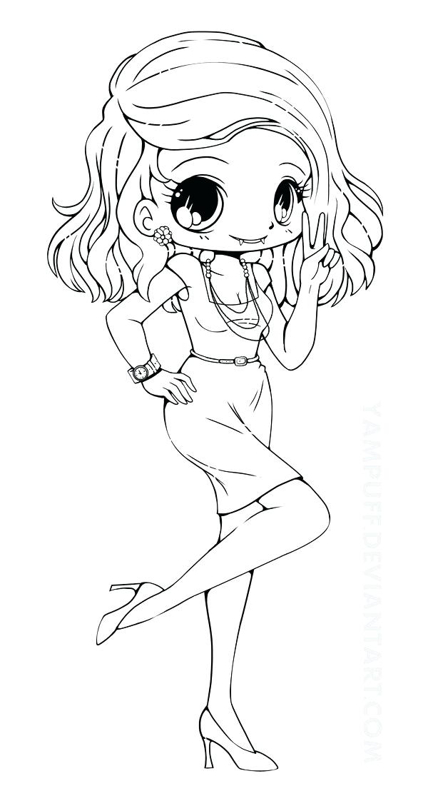 600x1108 Cute Chibi Coloring Pages Amazing Cute Coloring Pages