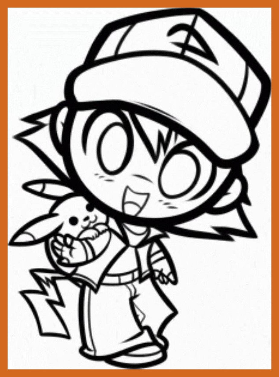 Chibi Pokemon Coloring Pages