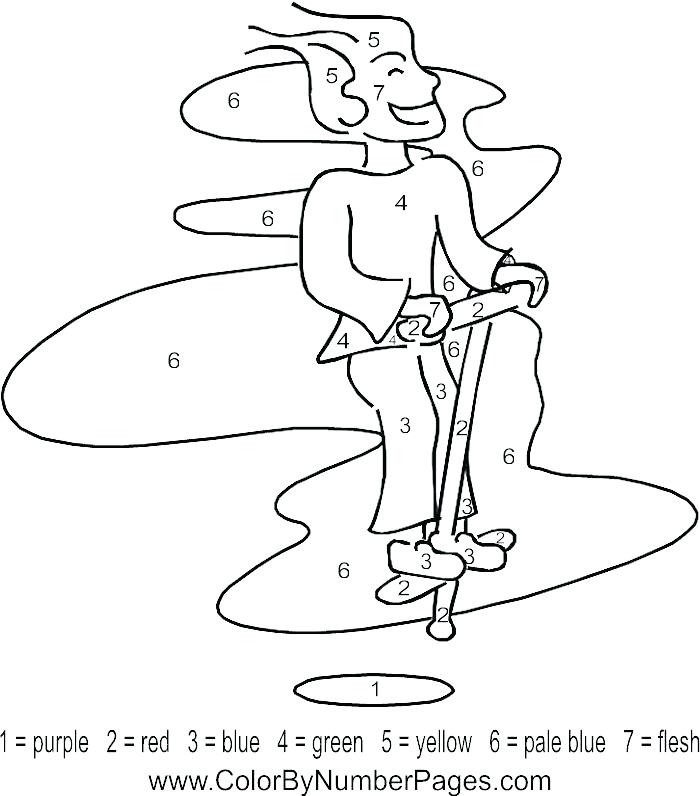 700x796 Toy Coloring Pages Number Coloring Page Toy Color By Number Page
