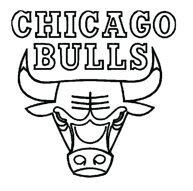 650x640 Chicago Bears Helmet Coloring Pages Cubs Logo Page Bulls Pictures