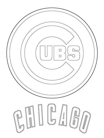 360x480 Chicago Cubs Logo Coloring Page Mlb Category. Select