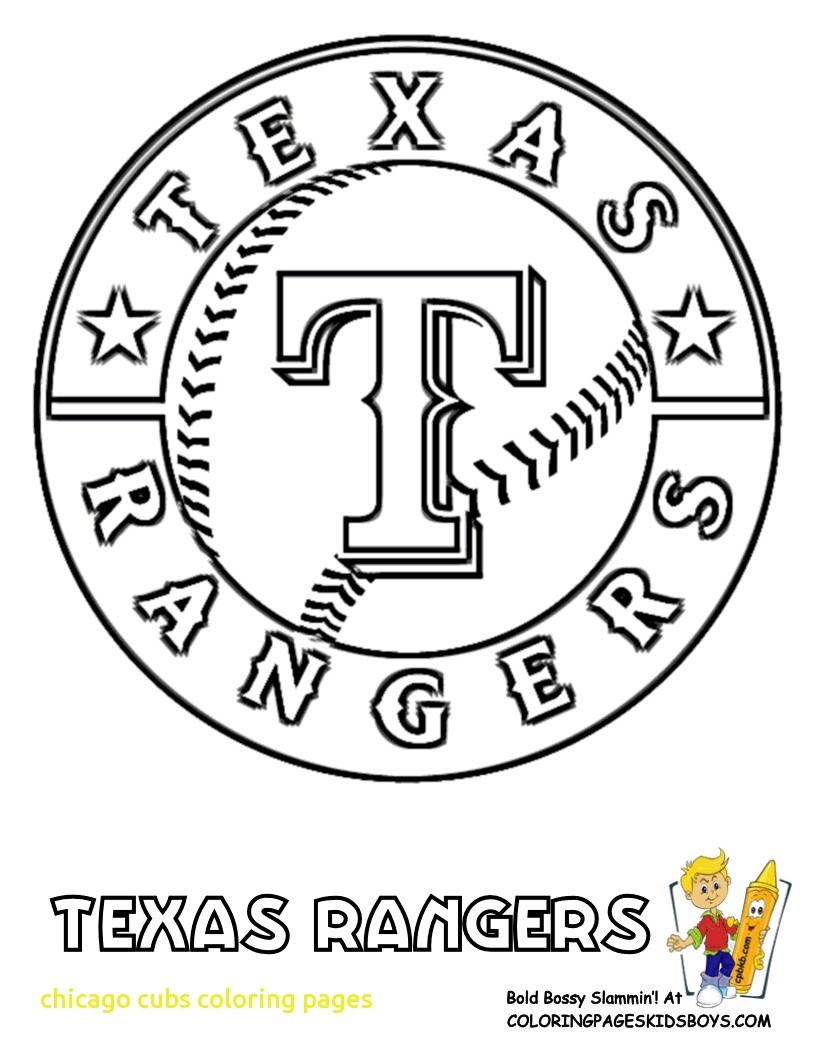 816x1056 Printable Chicago Cubs Coloring Pages With Mlb Coloring Pages Free
