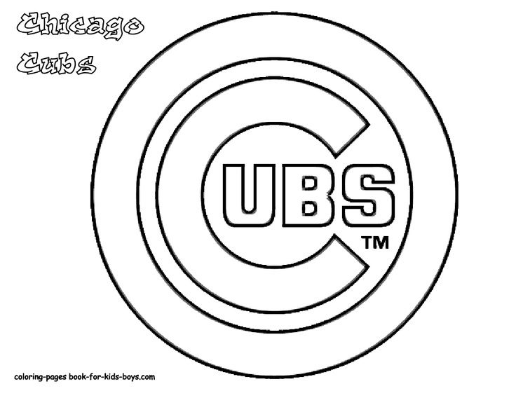 736x568 At Chicago Cubs Coloring Pages