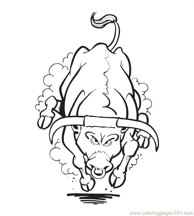 650x724 Chicago Blackhawks Coloring Pages The Bull Coloring Pages Free