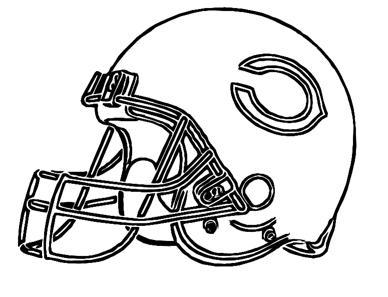 775x593 Engaging Chicago Bears Coloring Pages Printable In Fancy Chicago