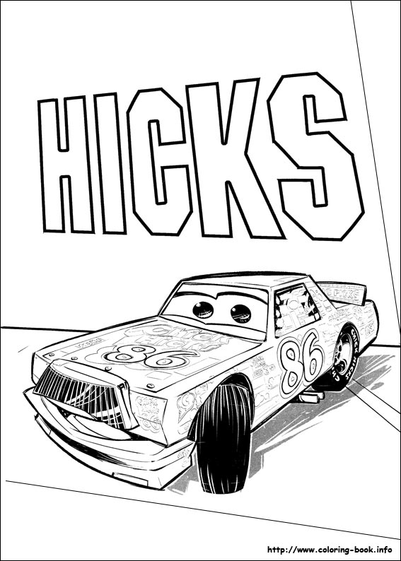 567x794 Cars 3 Coloring Picture