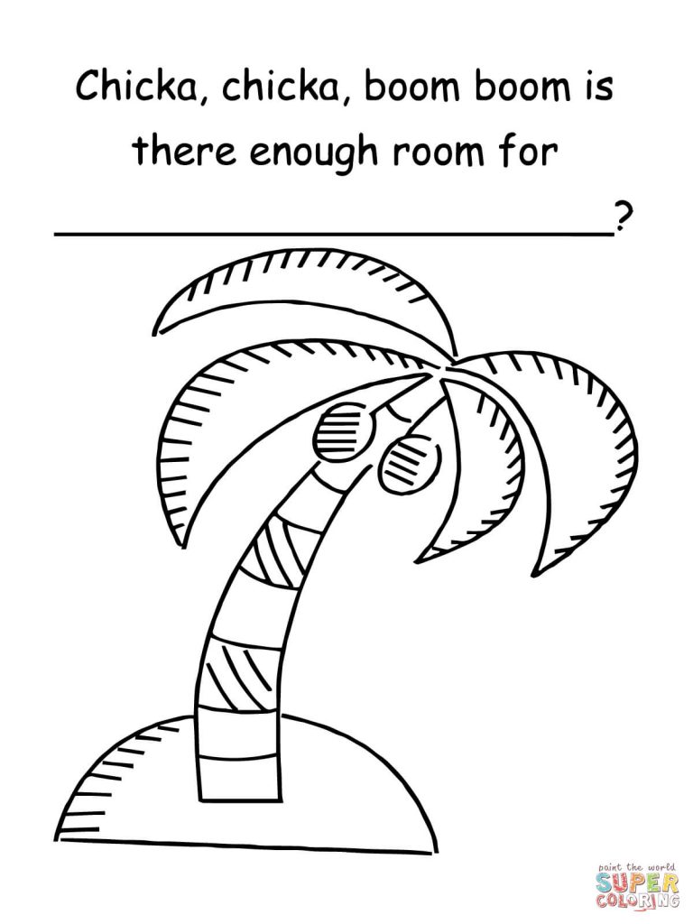 768x1024 Emerging Chicka Boom Coloring Pages Com Arilitv