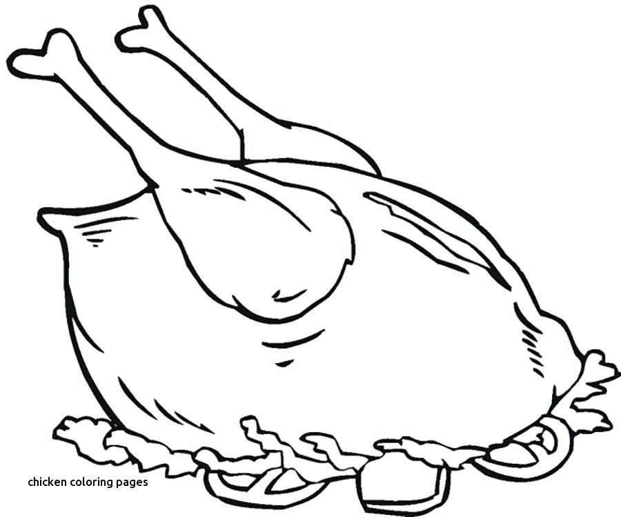 900x749 Minecraft Chicken Coloring Pages