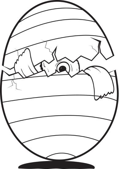 388x550 Hatching Chicken Egg Coloring Page Hatching Chickens And Autism