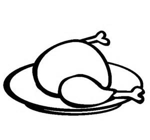 300x279 Free Meats Amp Proteins Coloring Pages, Fried Chicken Coloring Page