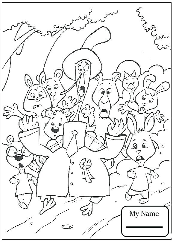 578x810 Chicken Little Coloring Pages Cartoons Ace Cluck Is Ringing