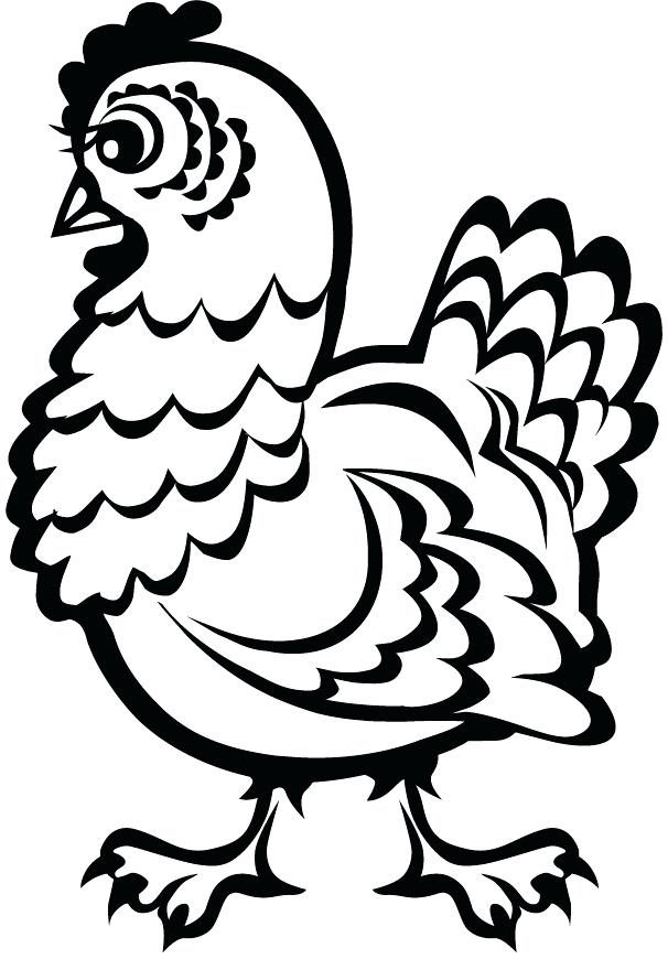 606x870 Chicken Coloring Sheet Chicken Nuggets Coloring Sheet