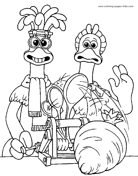 587x747 Ginger And Mac Chicken Run A Fuga Das Galinhas