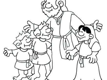 440x330 Preschool Sunday School Coloring Pages School Coloring Pages