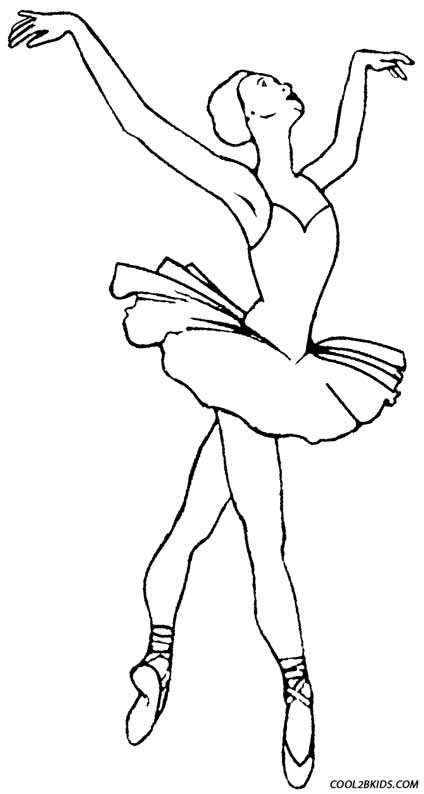 424x794 Printable Ballet Coloring Pages For Kids Cool2bkids